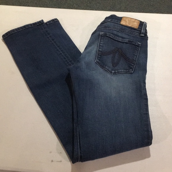 ANTHROPOLOGIE “SKINNY STRAIGHT” JEANS WITH STRETCH - Picture 2 of 5